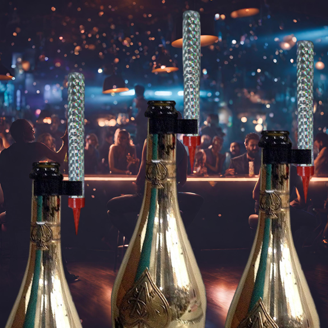 Gold Bottle Sparklers | Elevate Your VIP Service and Boost Sales