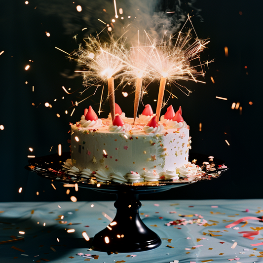 Birthday Cake Sparklers | Illuminate Your Celebration