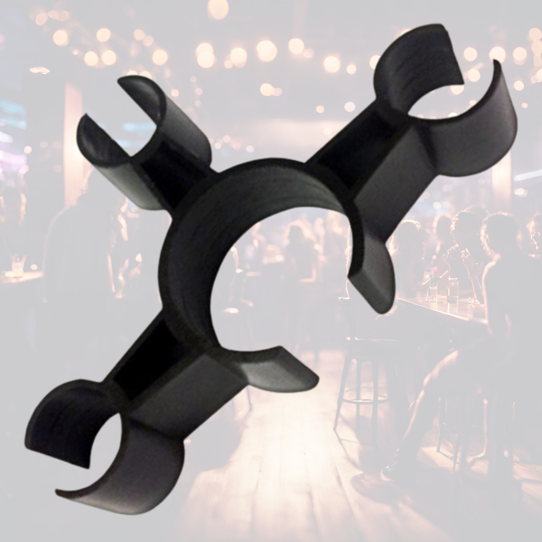 Triple Bottle Sparkler Clips | The Ultimate in Versatility and Safety for VIP Bottle Service